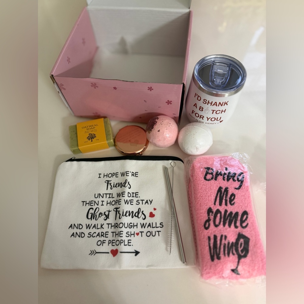 Fun Gift Set with Accessories for a friend.